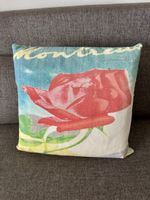 Coussin « Montreux » 42x40 comme neuf. Dehoussable
